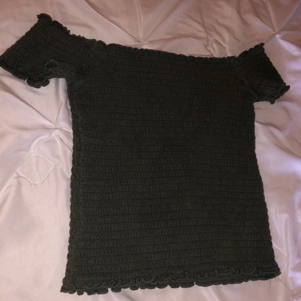 Green Off The Shoulder